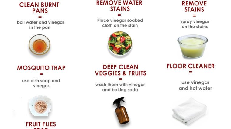 VINEGAR HOME & BEAUTY USES