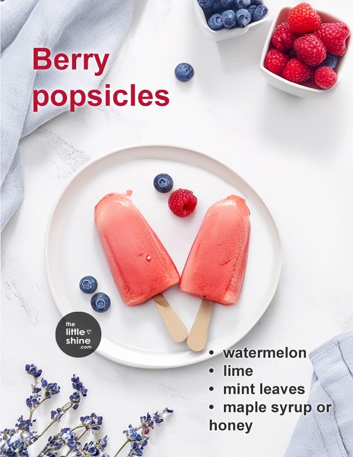 berry yogurt popsicles 