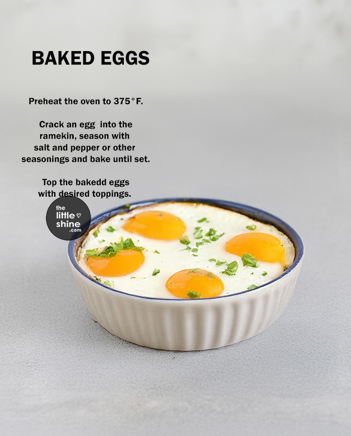 Baked eggs 