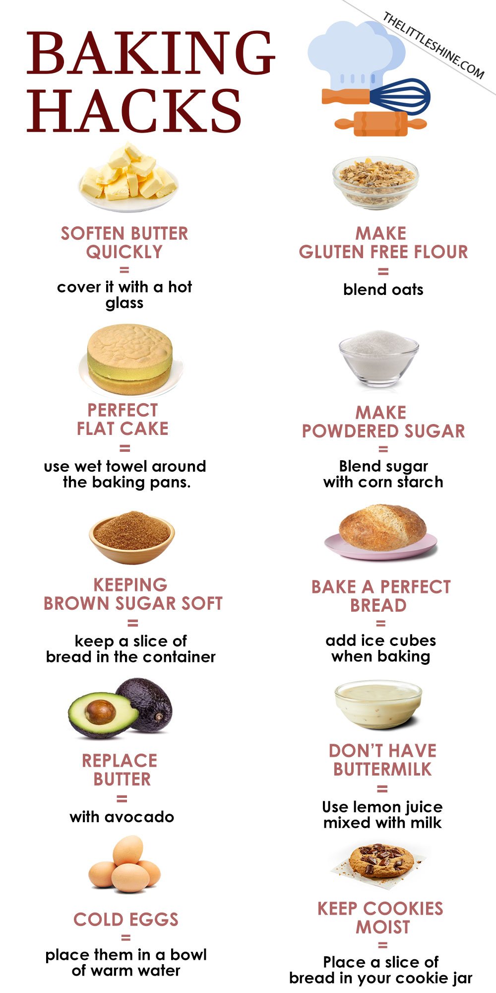 PART 2 – Best baking tips and hacks to make life easier