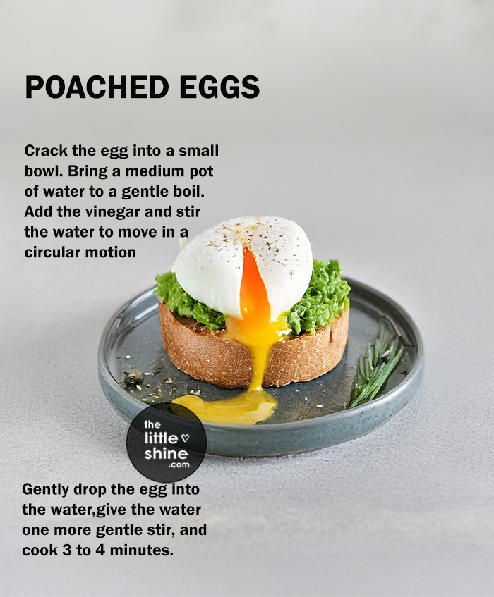 Poached eggs