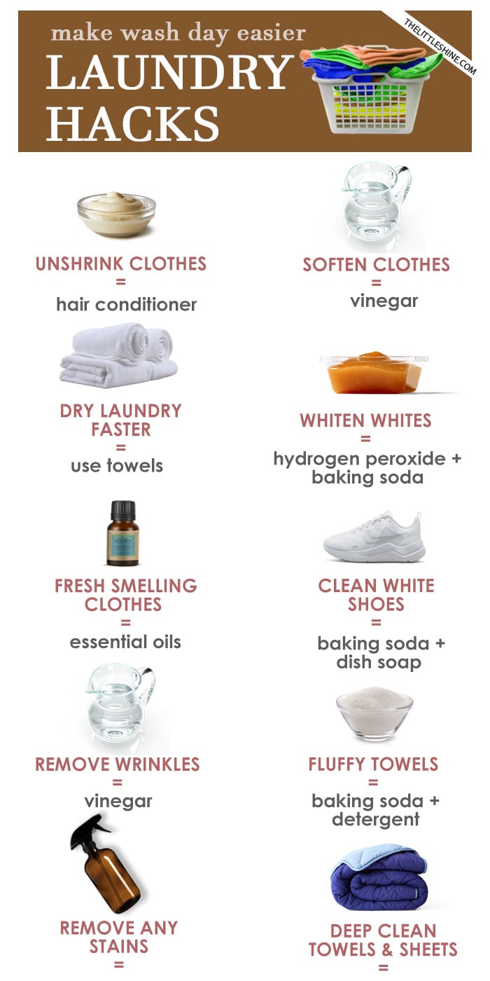 BEST LAUNDRY HACKS to Save You Time and Money