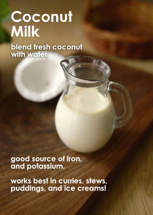 Healthy Milk Recipes - coconut-milk