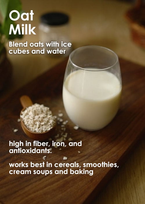 Healthy Milk Recipes - oat -milk