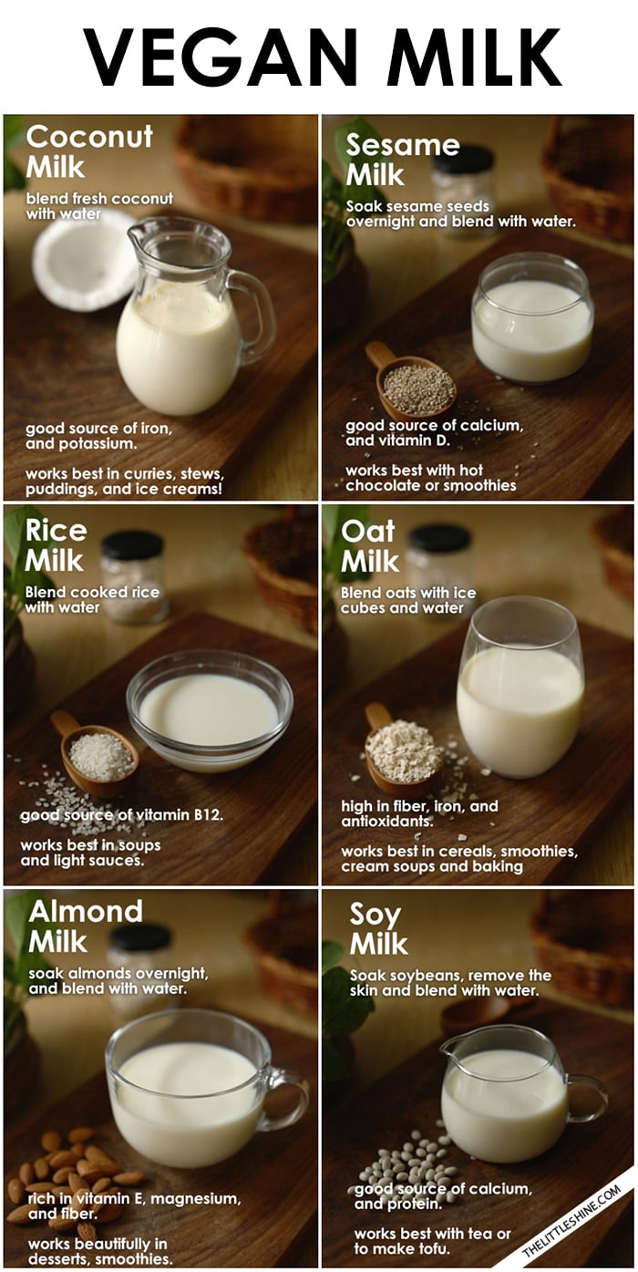 Healthy Plant-Based Milk Recipes