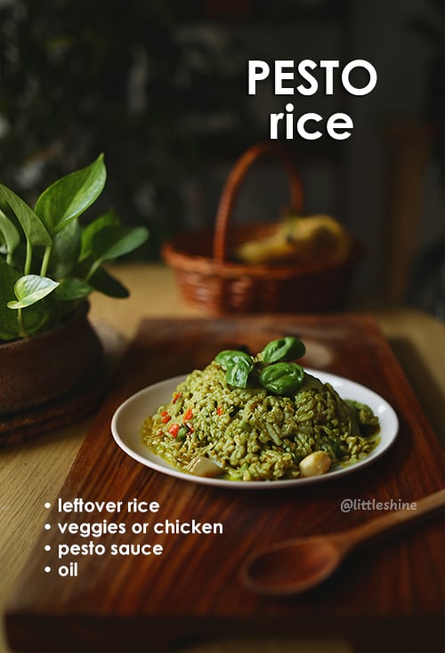 pesto-rice recipe