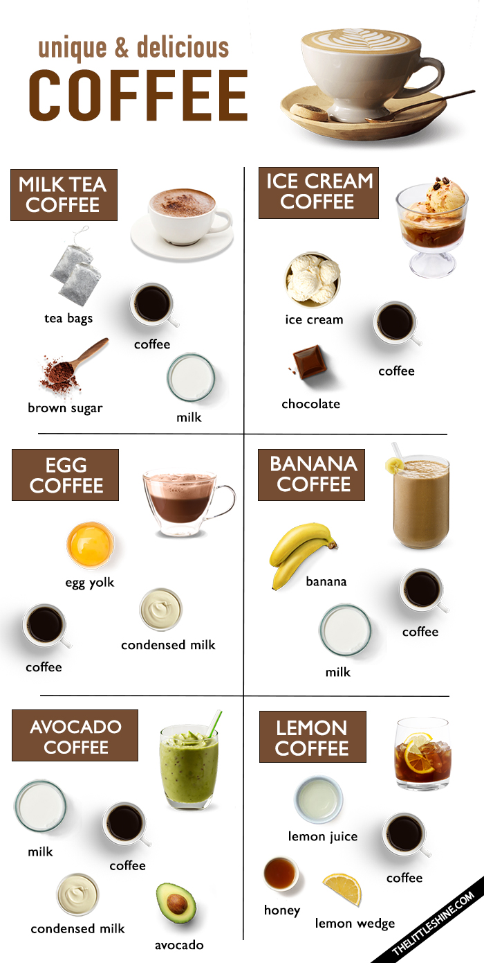 10 Unique And Delicious Coffee Recipes From Around The World The 