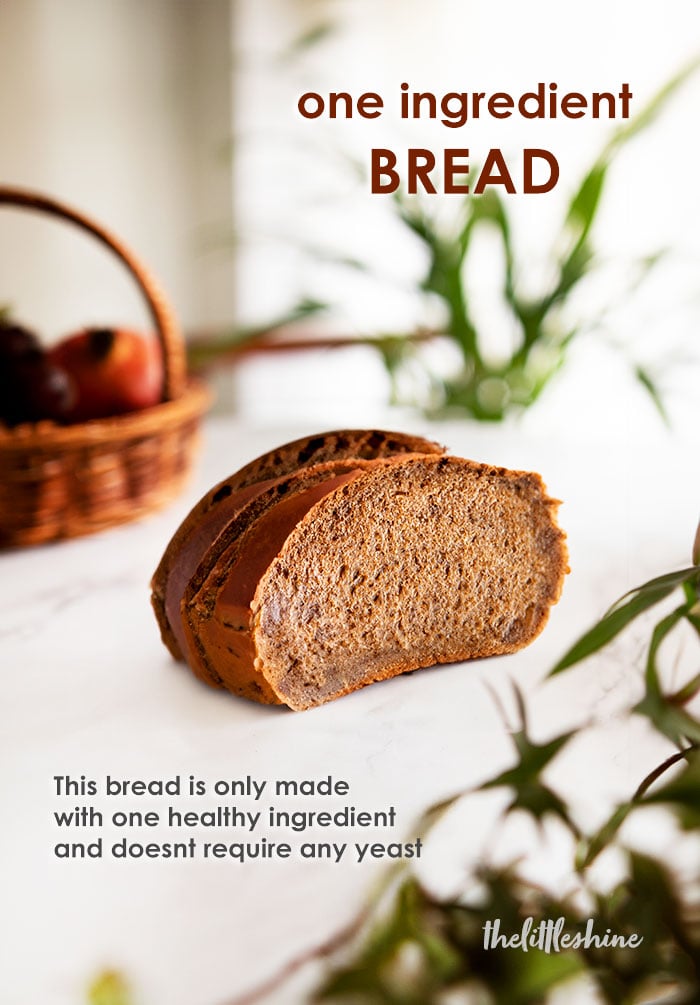 One ingredient - buckwheat bread