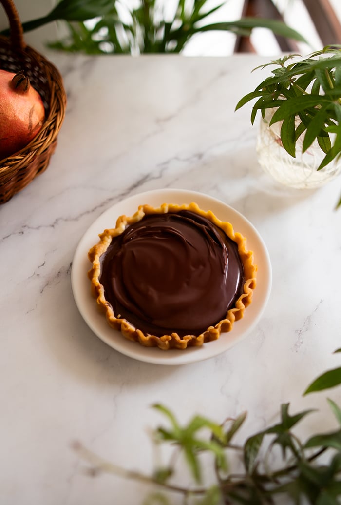 Easy to make Grandma’s chocolate pudding pie