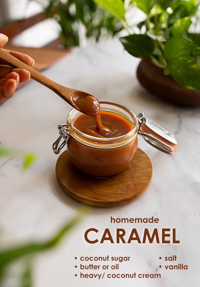 Homemade Healthy Caramel Sauce 