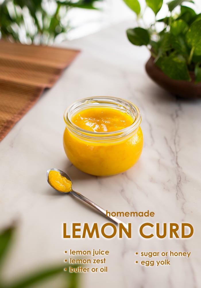 Homemade Healthy Lemon Curd 