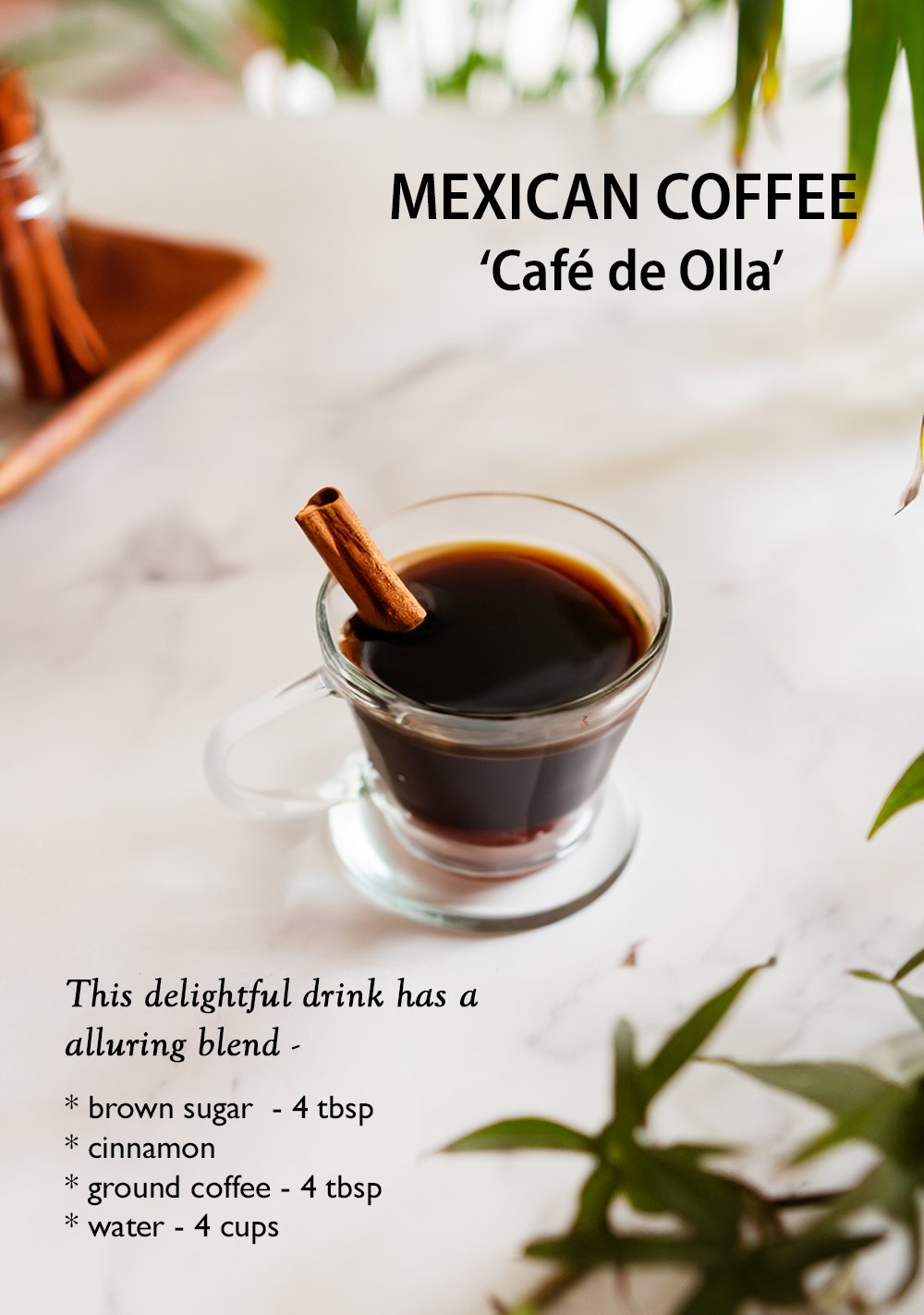 Mexican Coffee ‘Café de Olla’