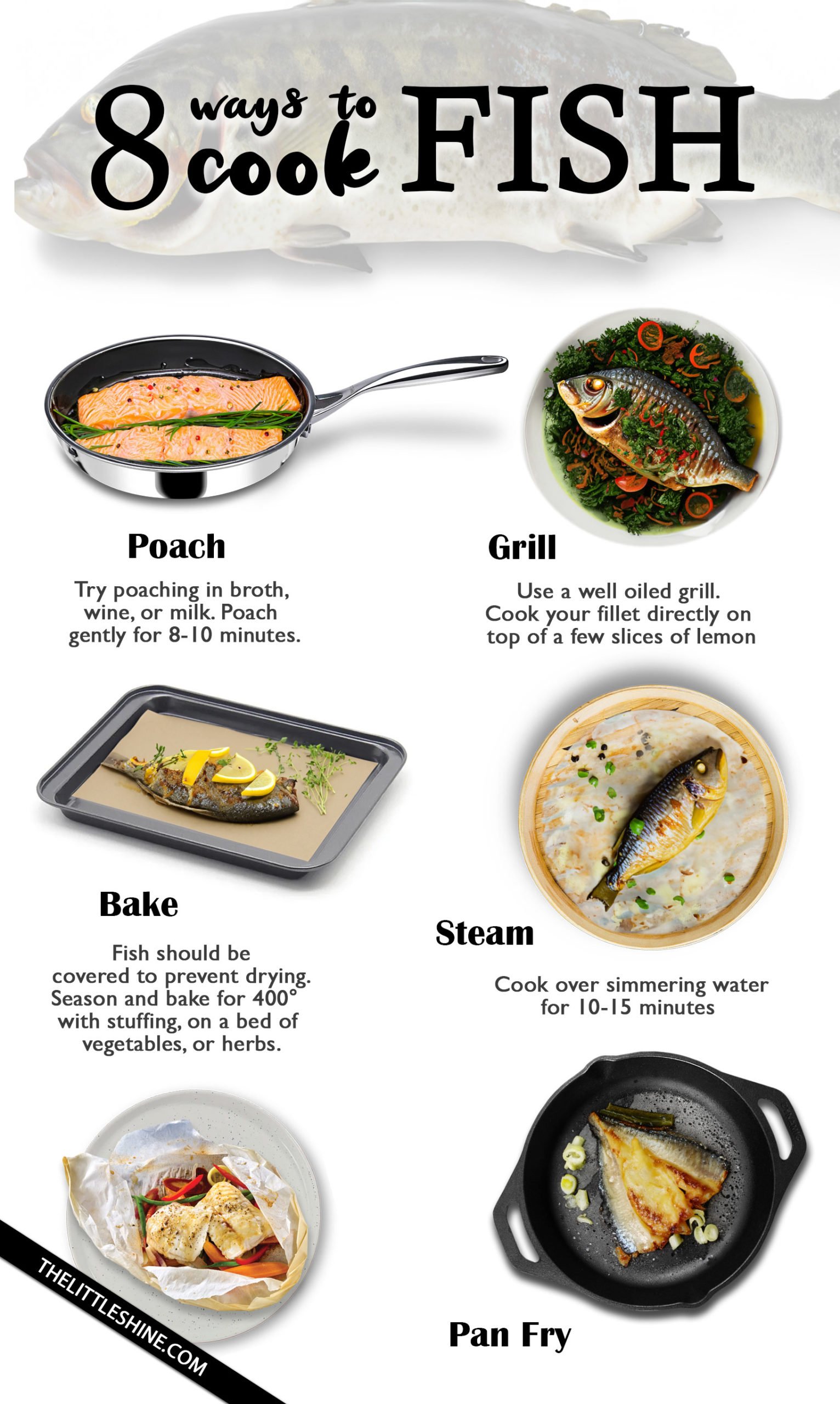 8 Simple ways to cook FISH