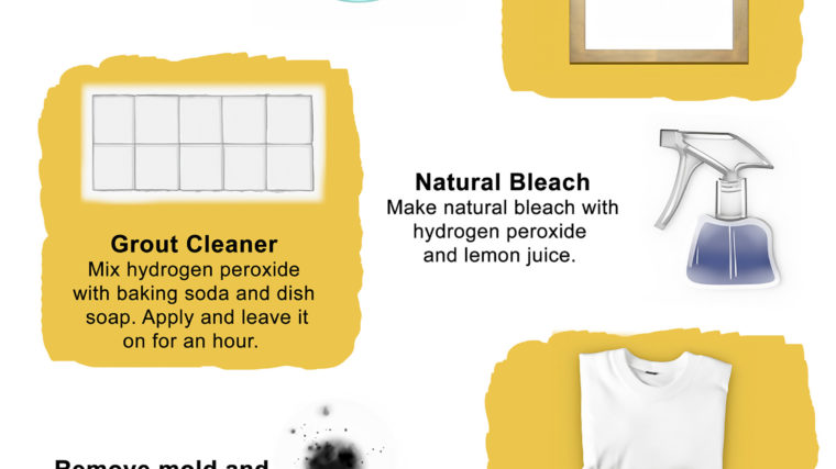 15 BEST HACKS USING HYDROGEN PEROXIDE