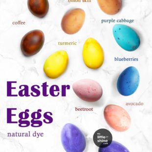 Natural Ways to Dye Easter Eggs