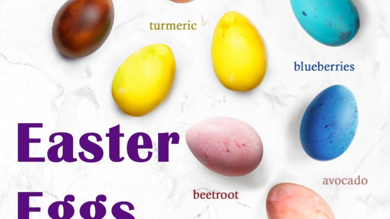 Natural Ways to Dye Easter Eggs