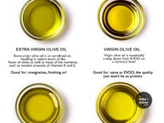 TYPES OF OLIVE OIL