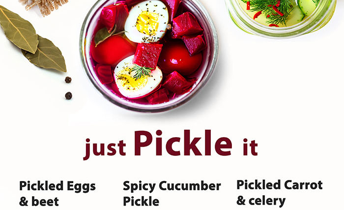 Make pickled Vegetable and Eggs