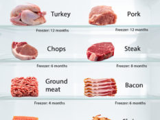 How long can I keep meat in the refrigerator?