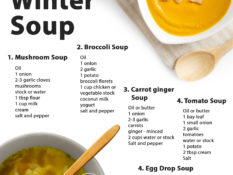 5 Winter Soup Recipes