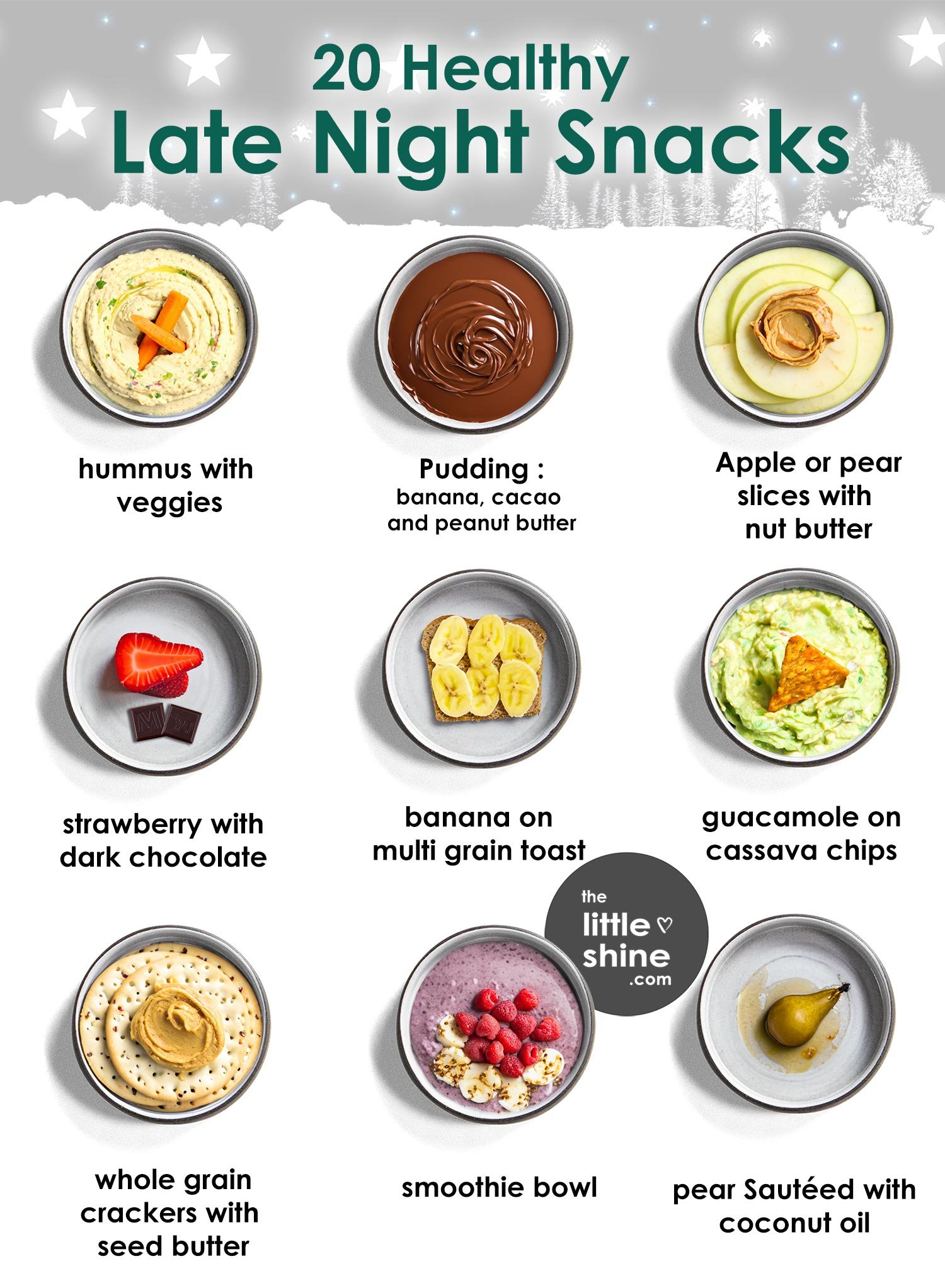 20 Healthy Bedtime Snack Ideas and Recipes