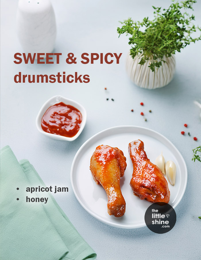 sweet and spicy drumsticks 