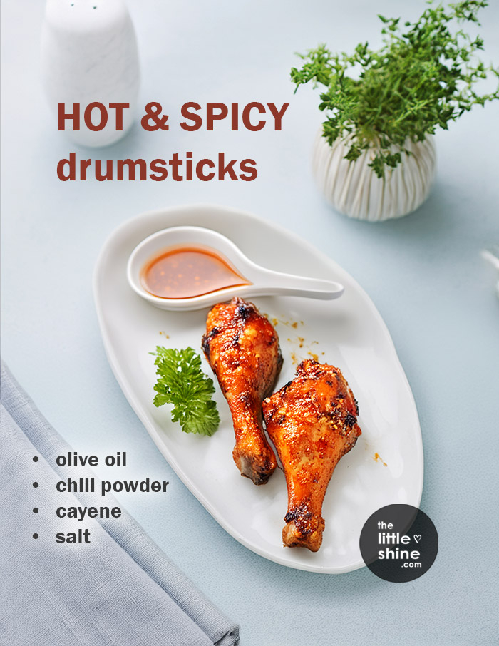 Hot and Spicy sauce drumsticks