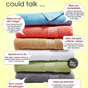 How to care for your bath towels