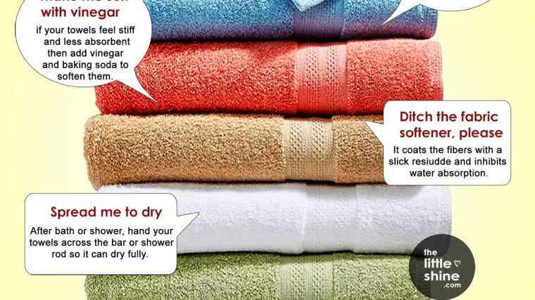 How to care for your bath towels