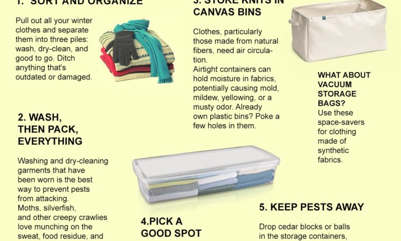 Spring Clean Your Winter Clothes