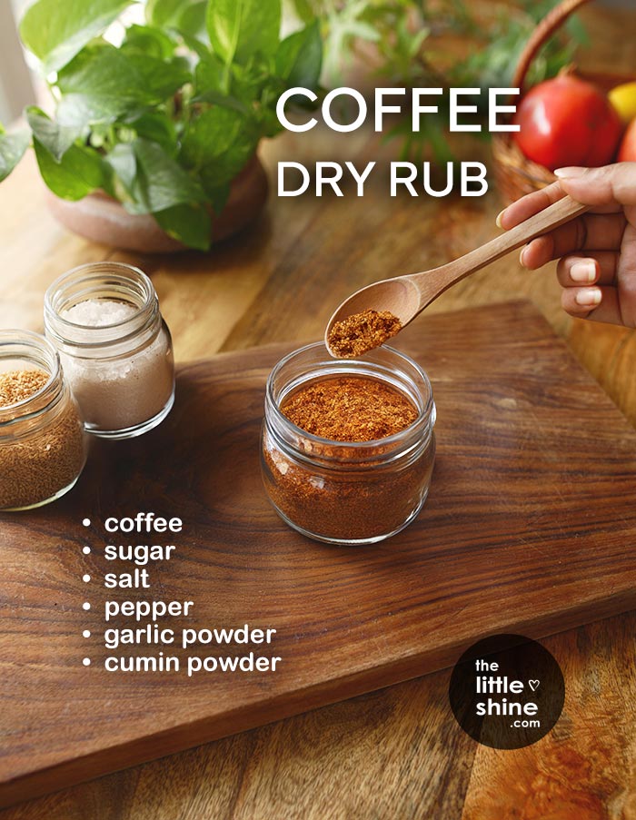 Coffee dry rub