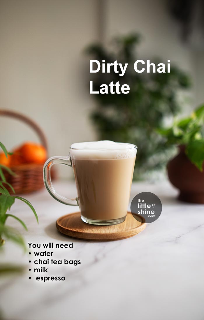 Dirty Chai Latte 