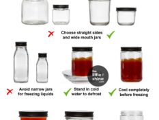 Tips and Tricks for Freezing in Glass Jars or Containers