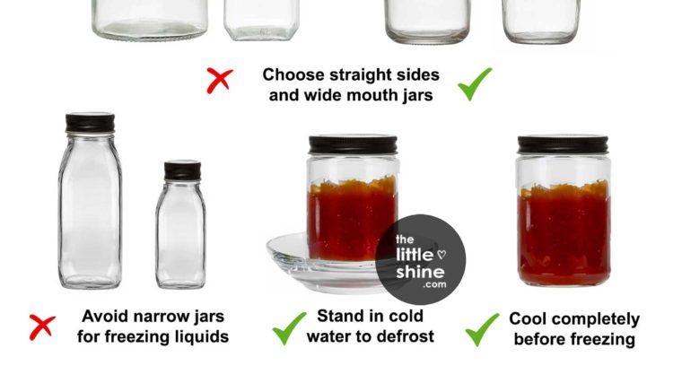 Tips and Tricks for Freezing in Glass Jars or Containers