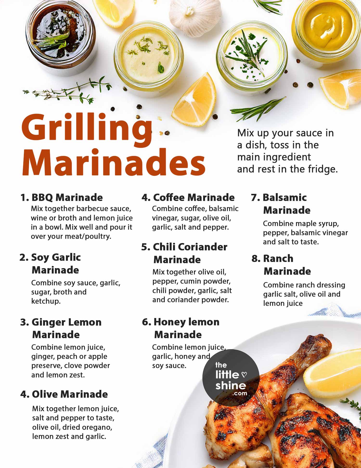 10 Grilling Marinades