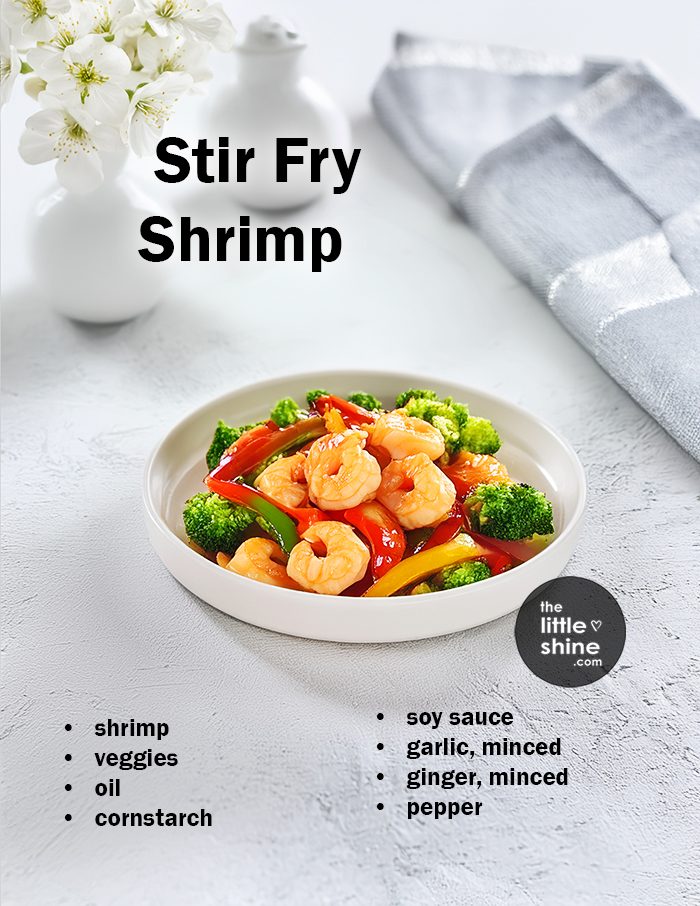 stir fried shrimp