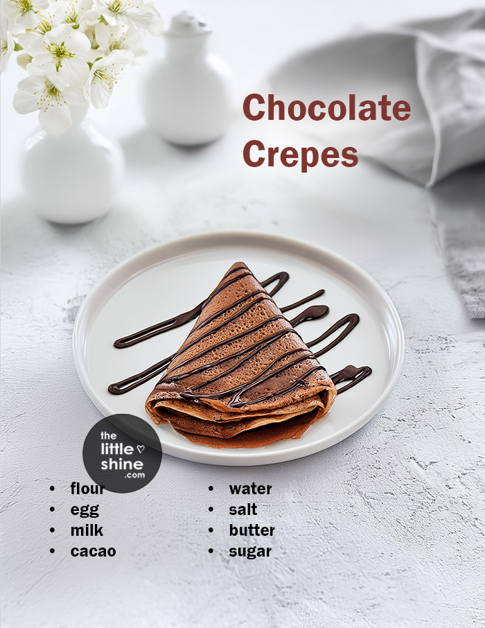 Chocolate Crepe Recipe  