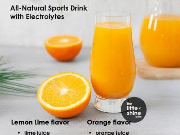 HOMEMADE GATORADE - All-Natural Sports Drink with Electrolytes