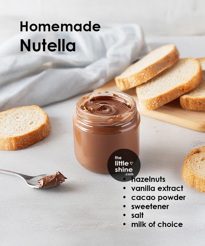 Homemade Healthy Nutella