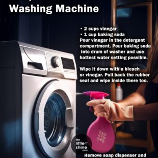 deep clean washing machine