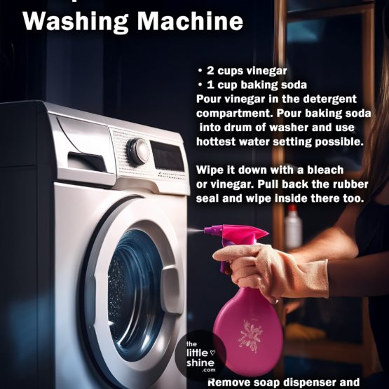 deep clean washing machine