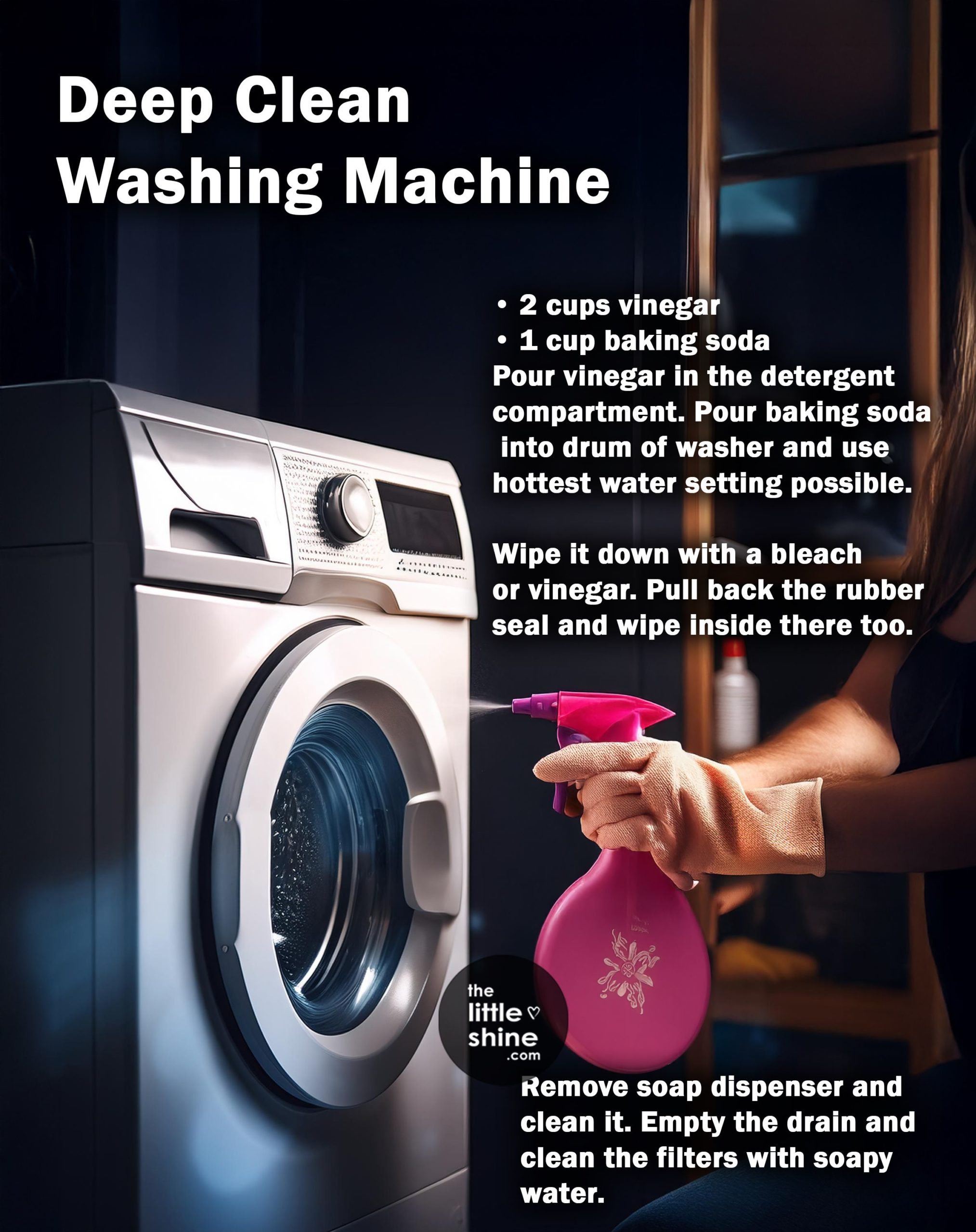 deep clean washing machine