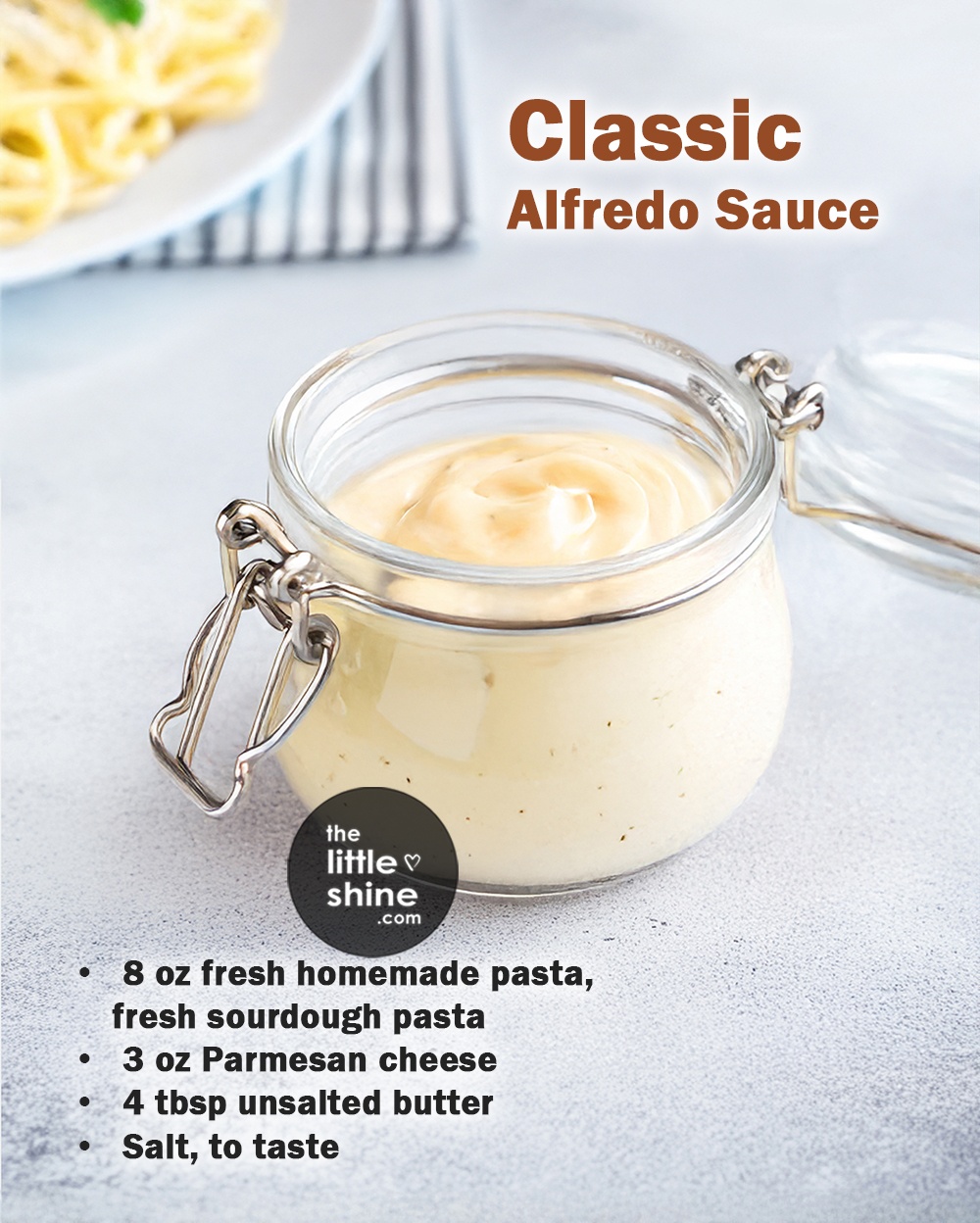 Classic Alfredo Sauce 