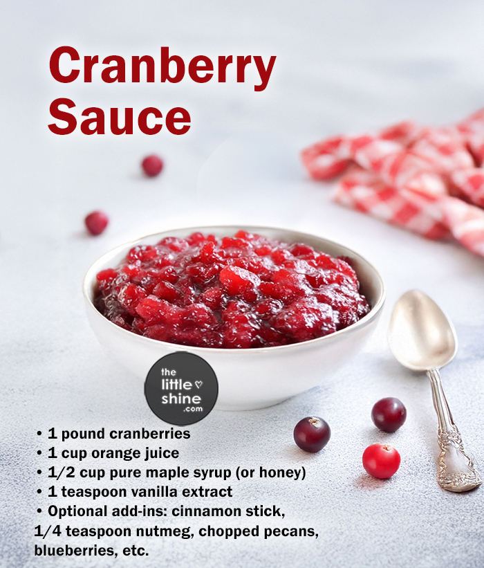 Cranberry Sauce Recipe