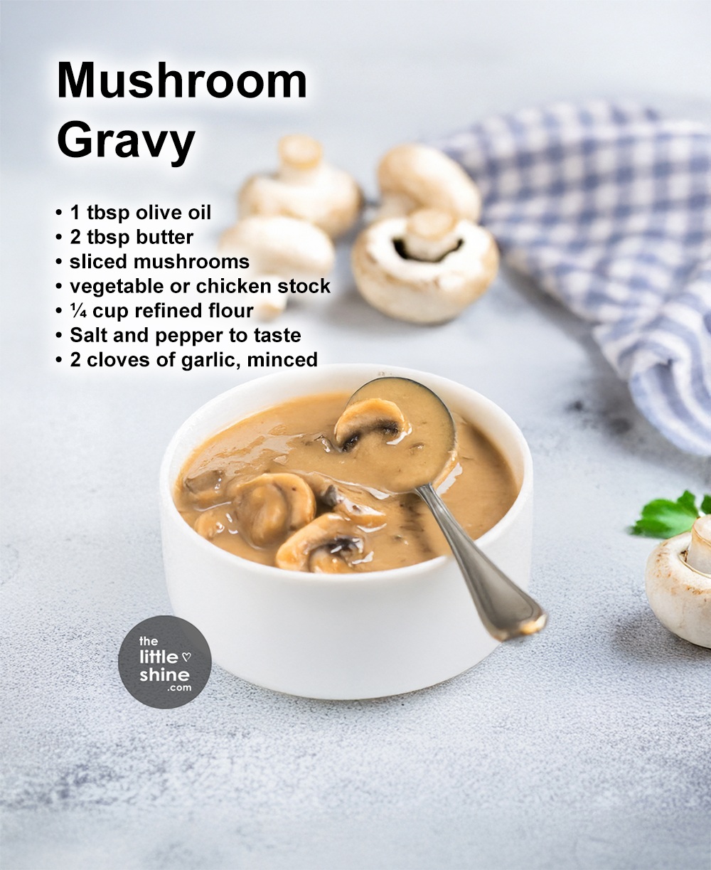 Mushroom Gravy Recipe