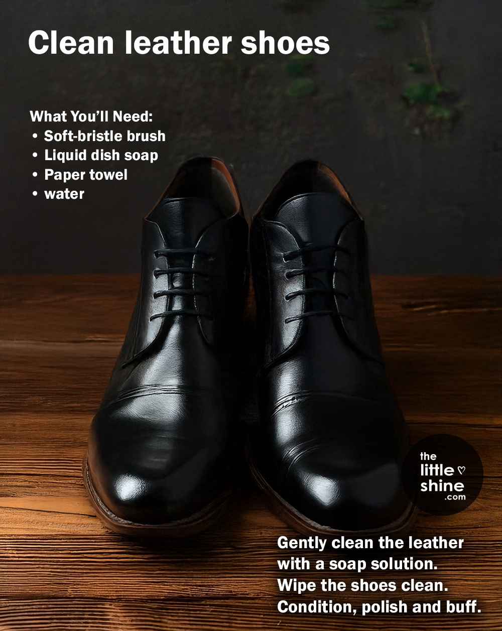 How to Clean every type of shoes - leather shoes