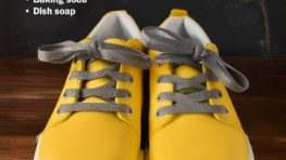 How to Clean shoelaces