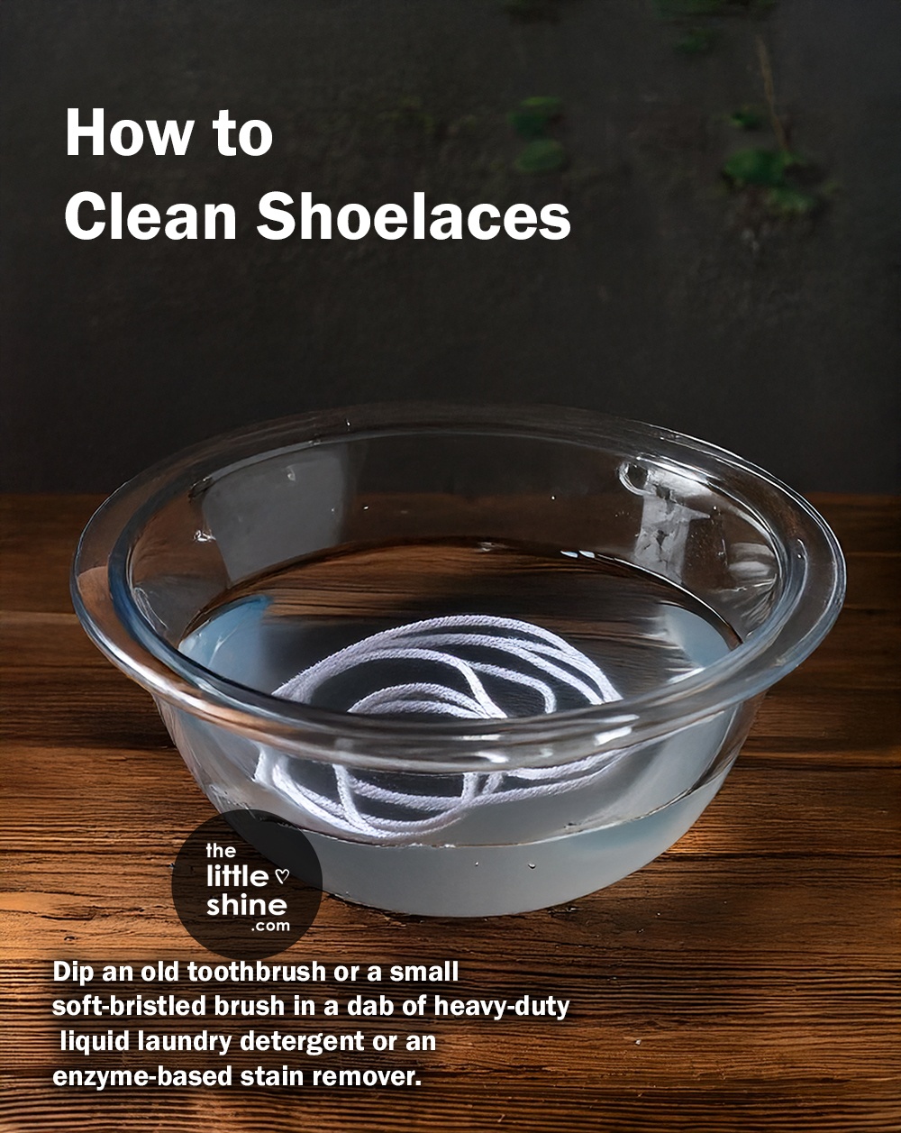 How to Clean shoelaces