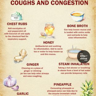 Natural ways to sootheCOUGHS AND CONGESTION