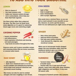 Healthiest things to add to your smoothie